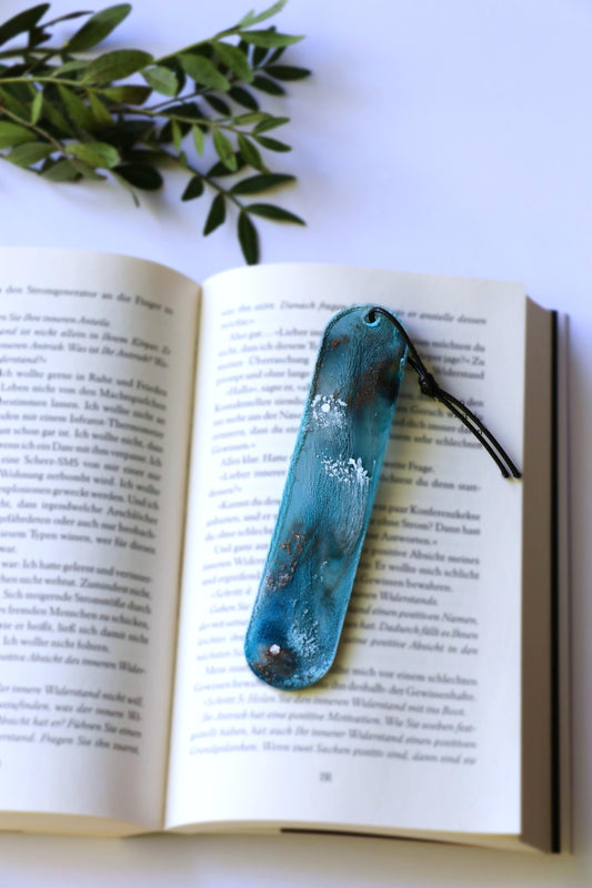 Lesezeichen Epoxid - Meereswellen