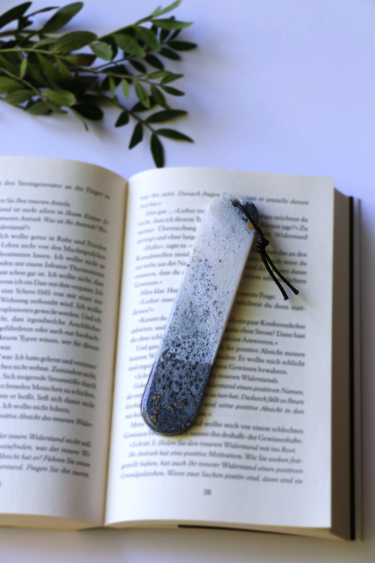 Lesezeichen Epoxid - Mondschein