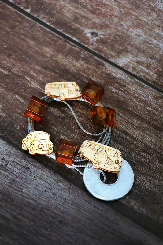 Fotoseilset mit Magneten (vertikal) - Bus