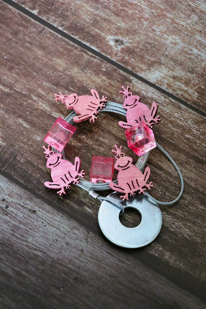 Fotoseilset mit Magneten (vertikal) - Frösche