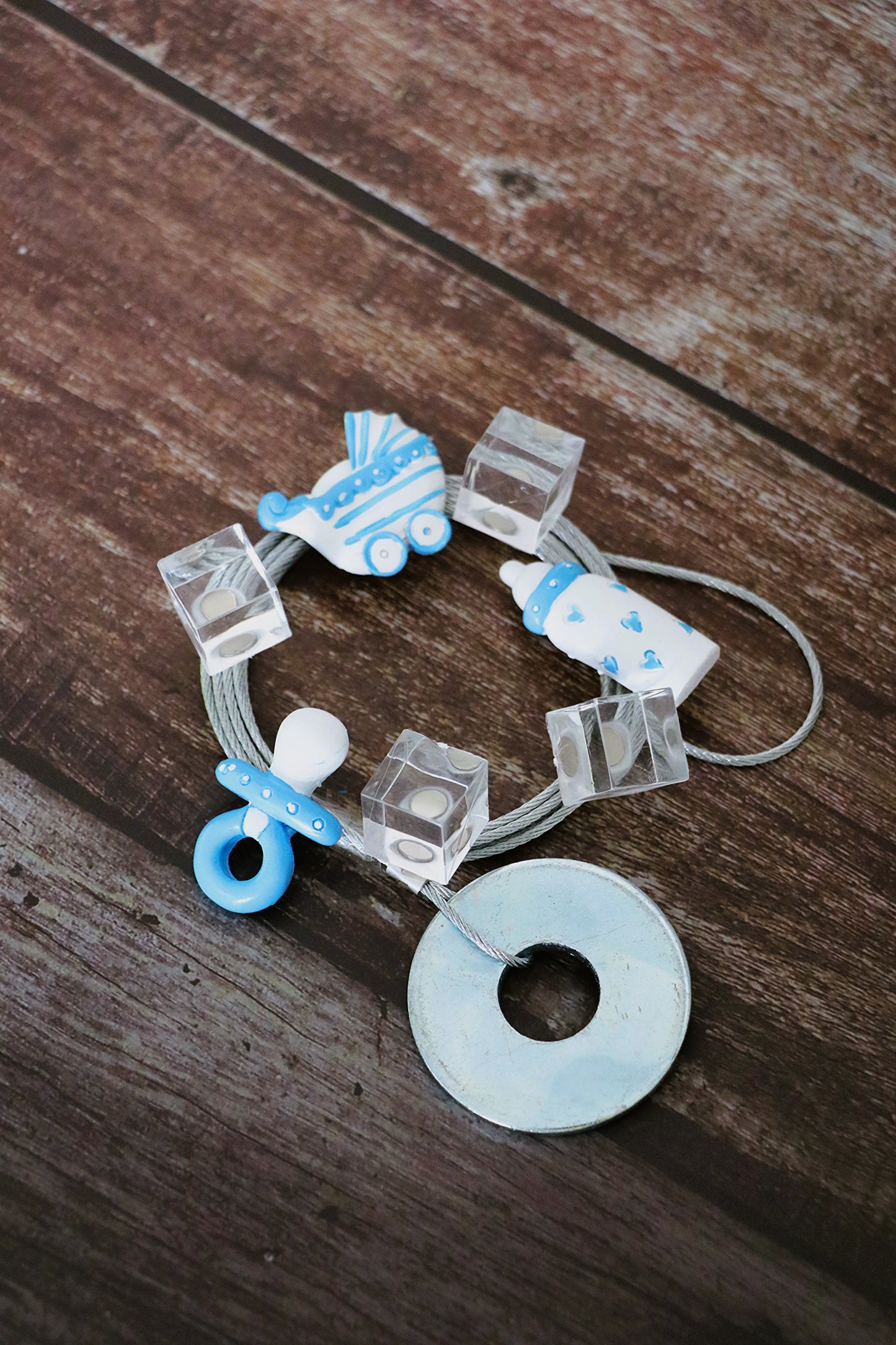 Fotoseilset mit Magneten (vertikal) - Baby 1