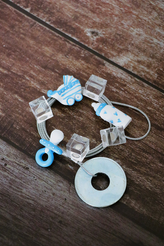 Fotoseilset mit Magneten (vertikal) - Baby 1