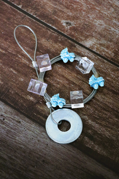 Fotoseilset mit Magneten (vertikal) - Baby Kinderwagen