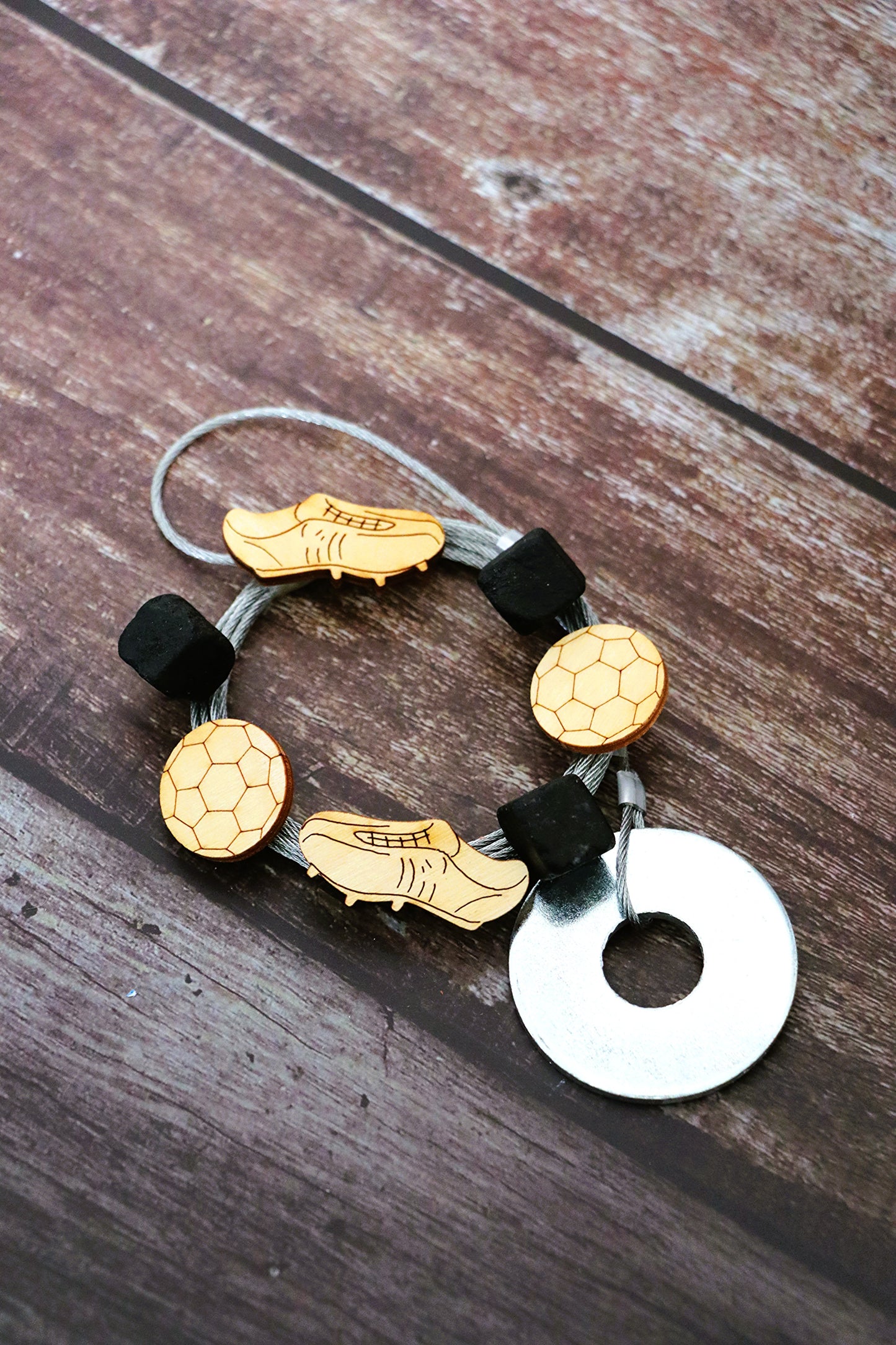 Fotoseilset mit Magneten (vertikal) - Fußball