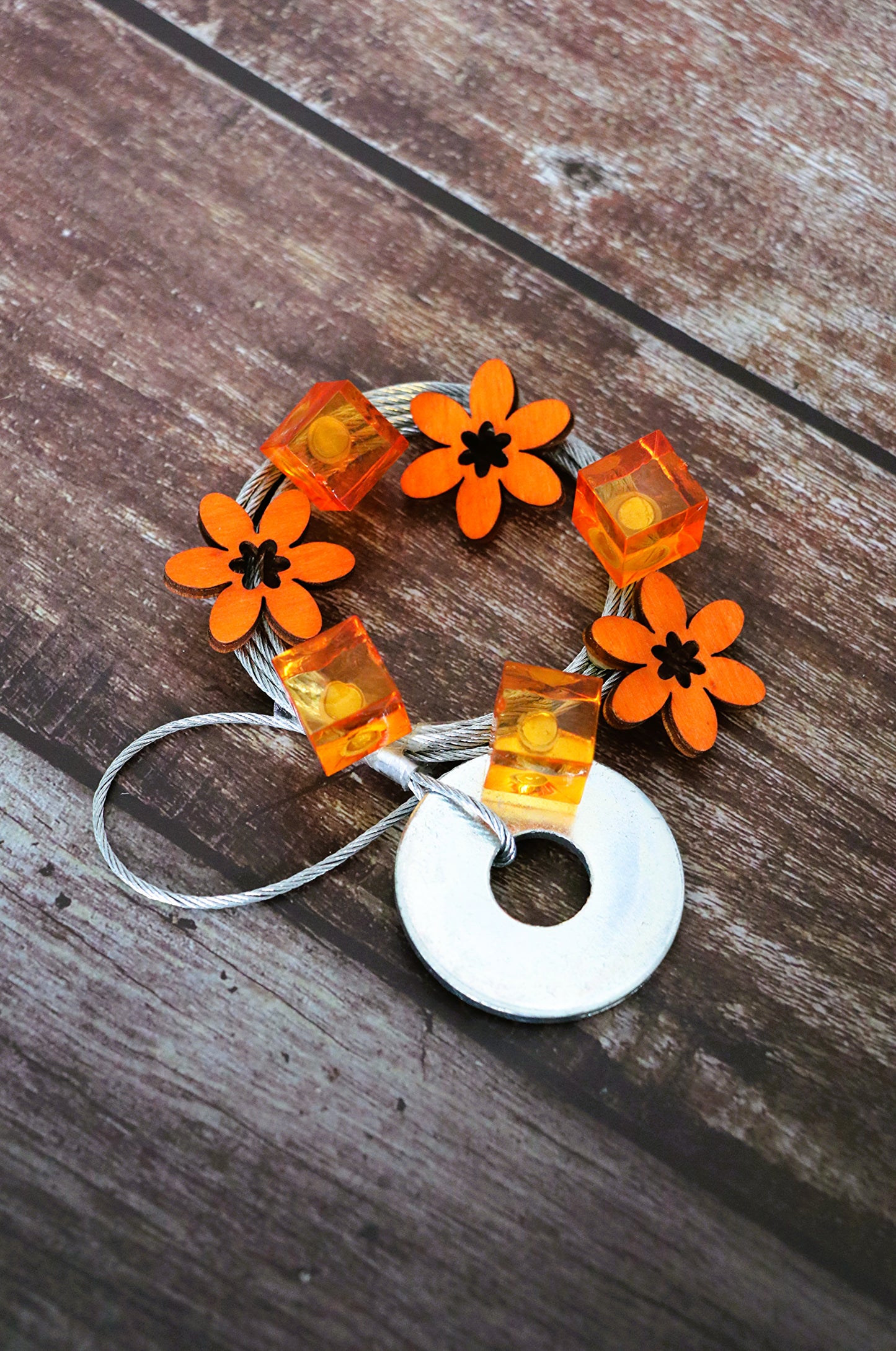 Fotoseilset mit Magneten (vertikal) - Blumen