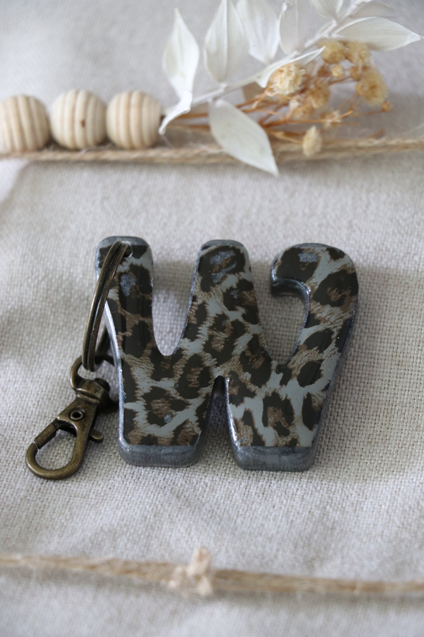 Schlüsselanhänger - Buchstabe W