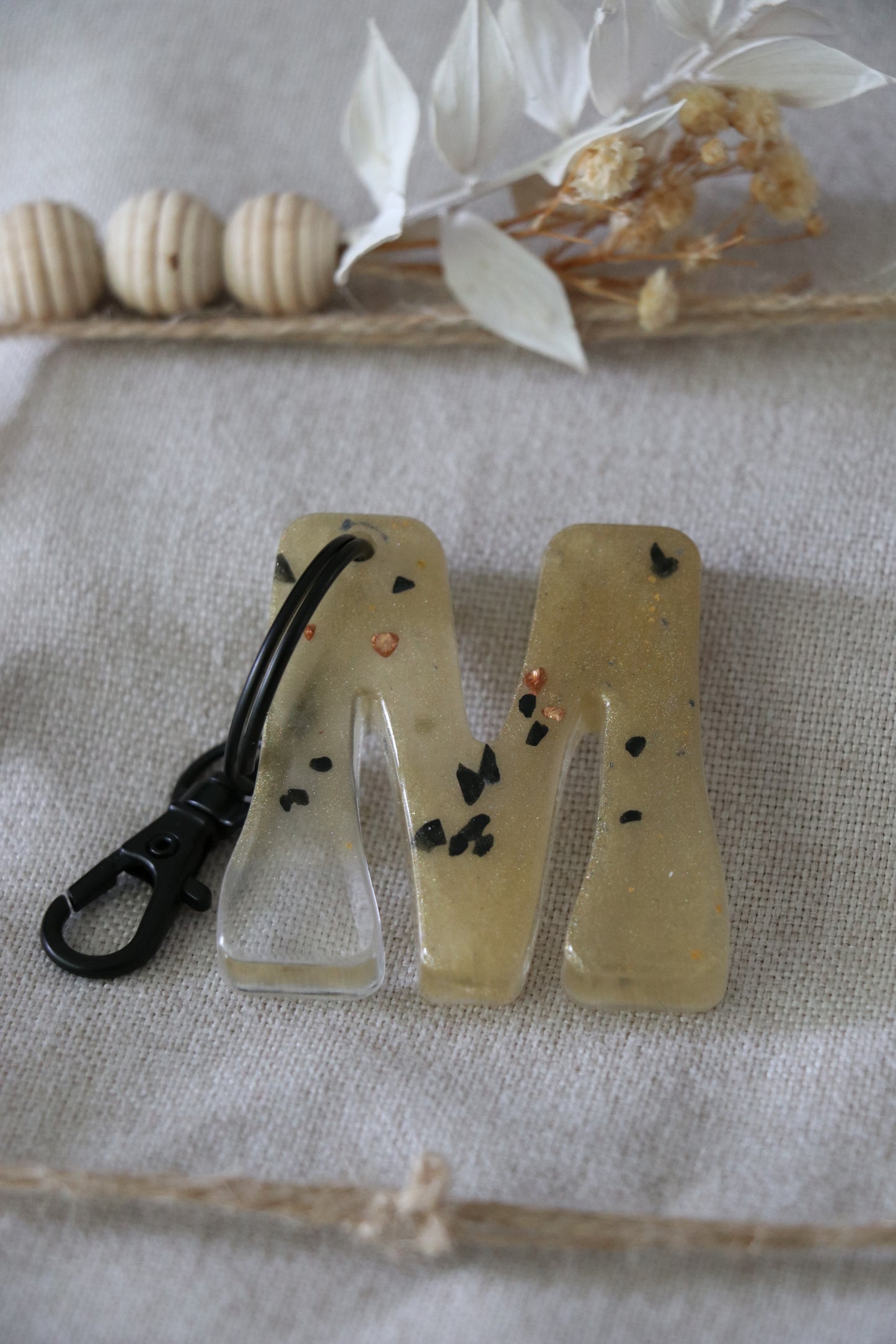 Schlüsselanhänger - Buchstabe M