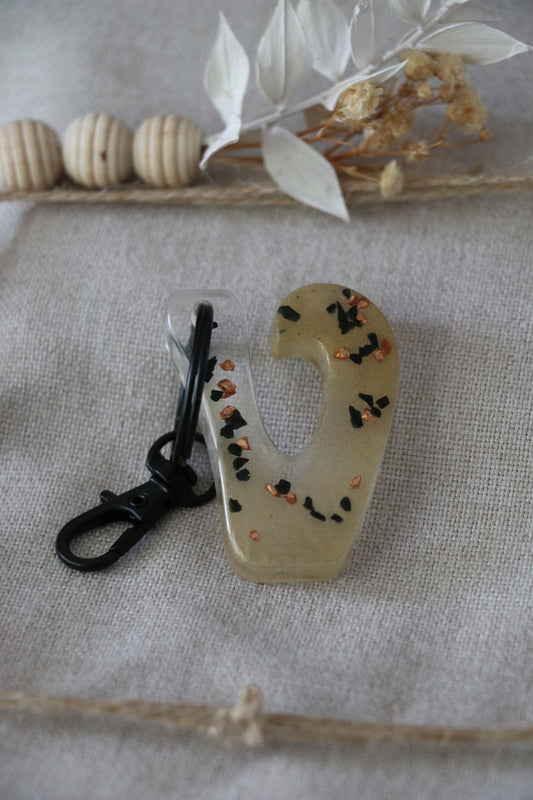 Schlüsselanhänger - Buchstabe V