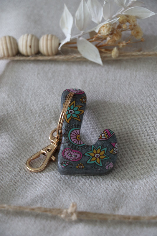 Schlüsselanhänger - Buchstabe L