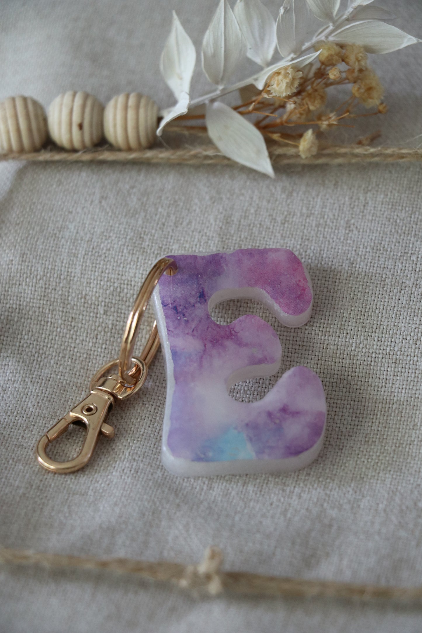 Schlüsselanhänger - Buchstabe E