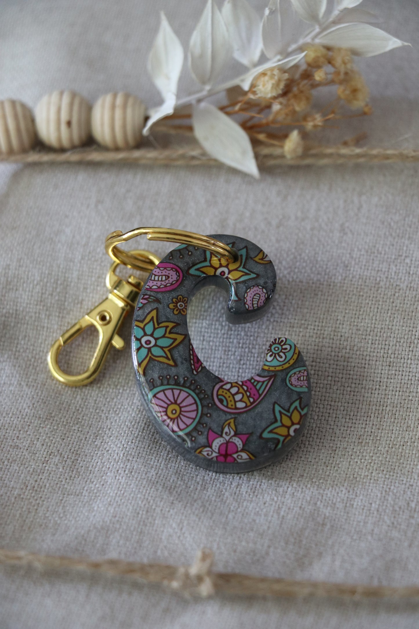 Schlüsselanhänger - Buchstabe C