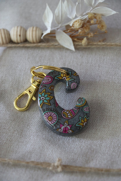 Schlüsselanhänger - Buchstabe C