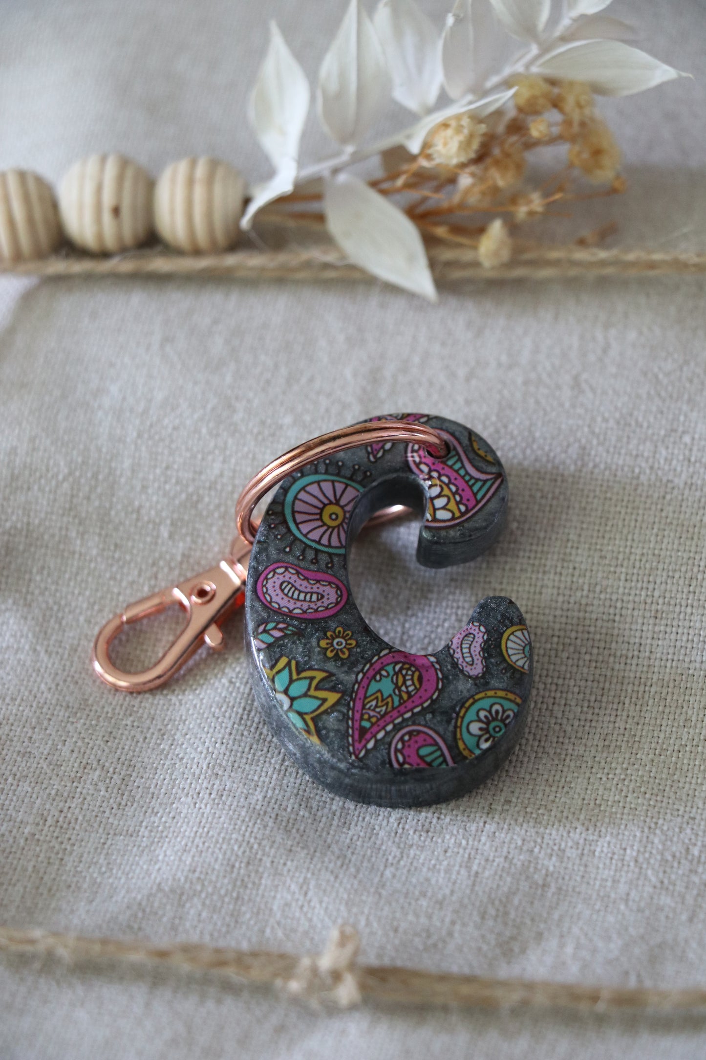 Schlüsselanhänger - Buchstabe C