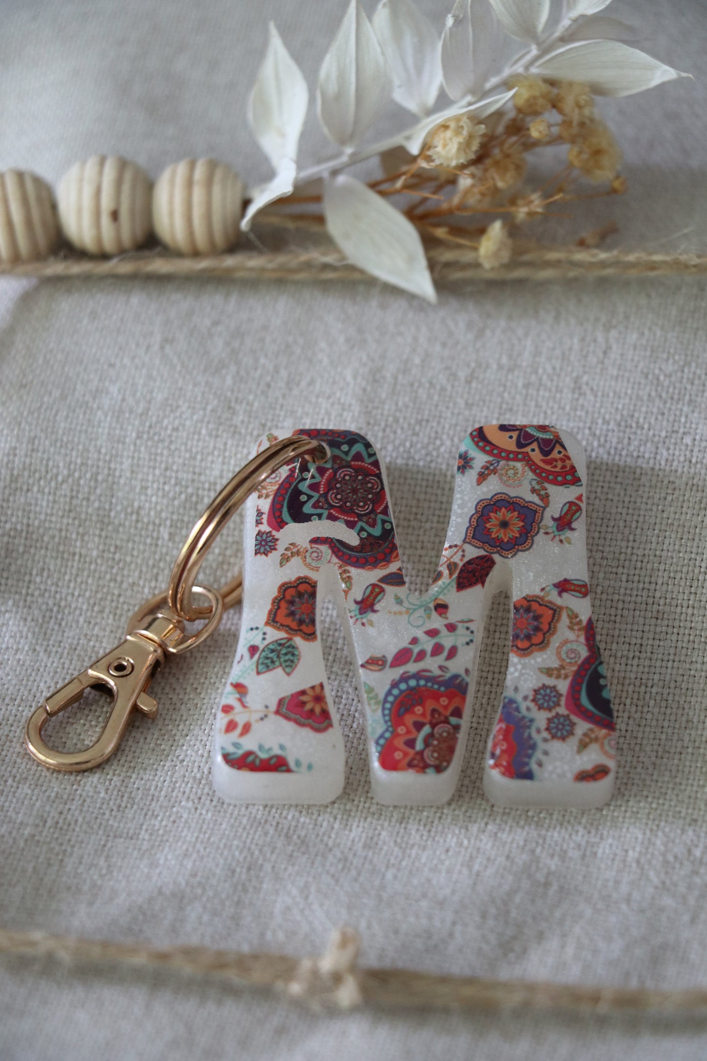 Schlüsselanhänger - Buchstabe M