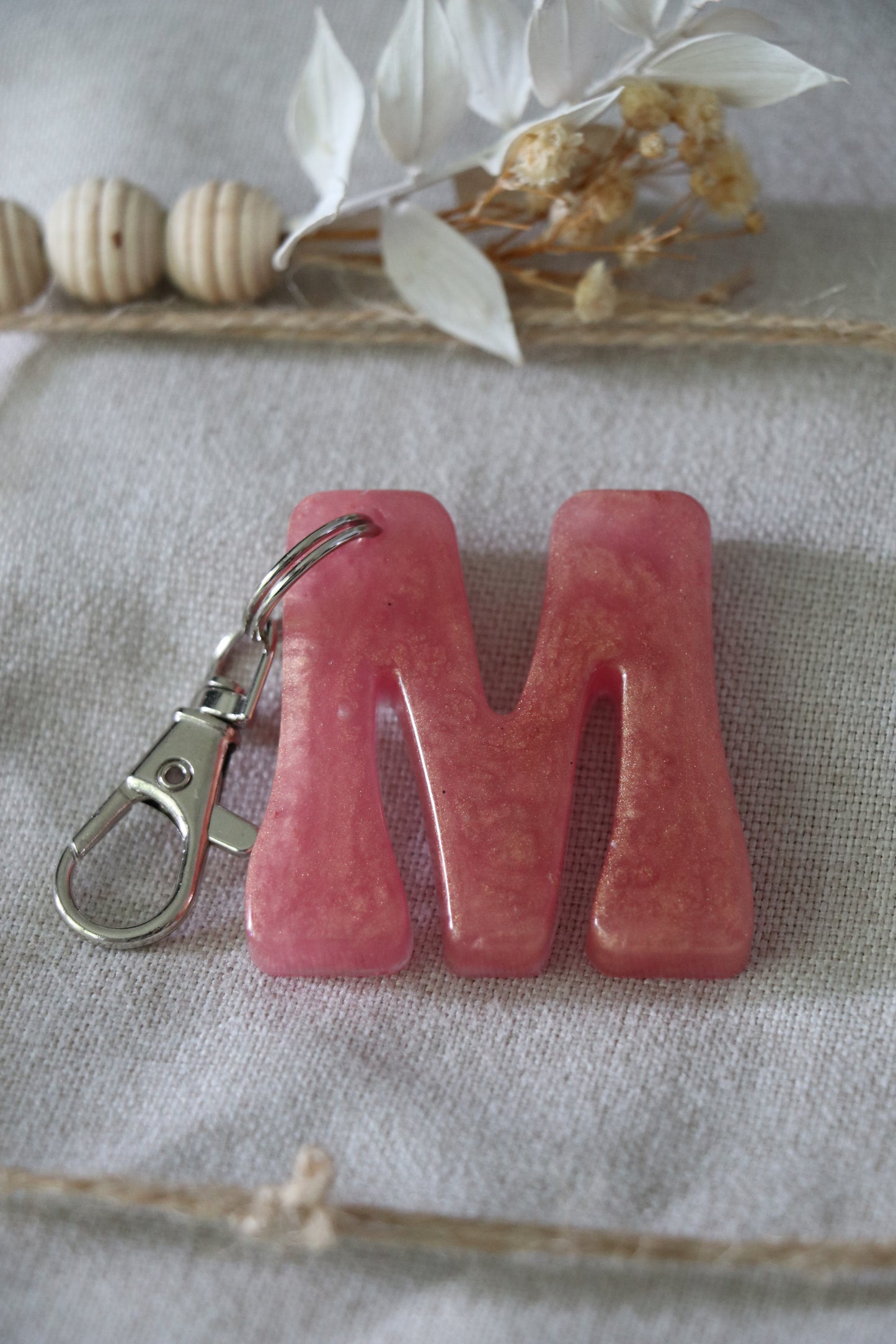 Schlüsselanhänger - Buchstabe M